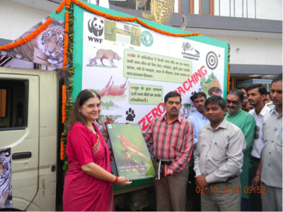 Hon  central minister women   child development  smt  maneka gandhi participated in th
